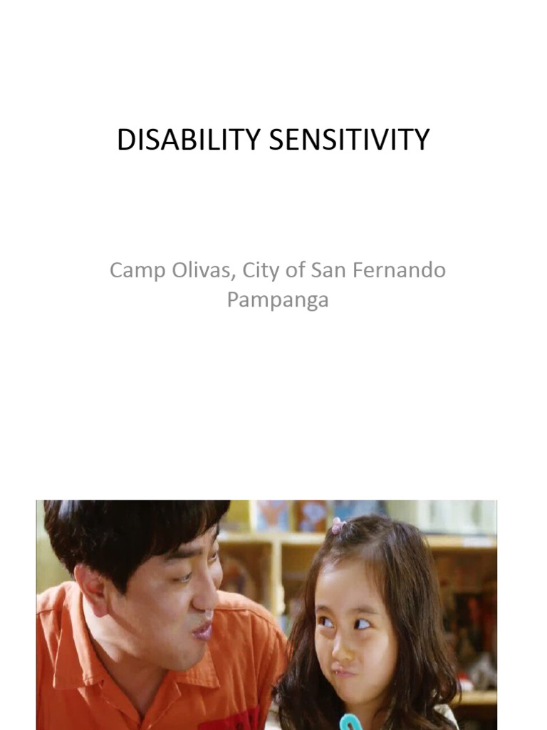 Disability Sensitivity | PDF | Disability | Violence