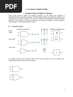 Cours 3 Circuits Logiques | PDF | Fonction logique | Algèbre de Boole ...