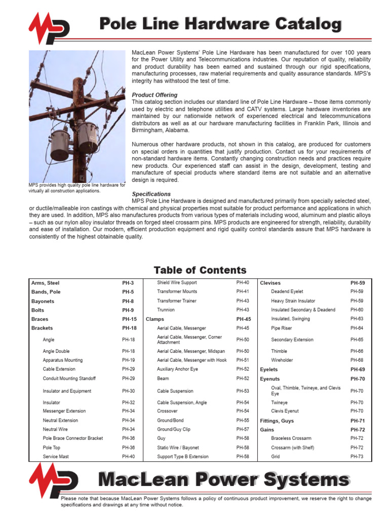 Maclean Full 2019 | PDF | Screw | Insulator (Electricity)
