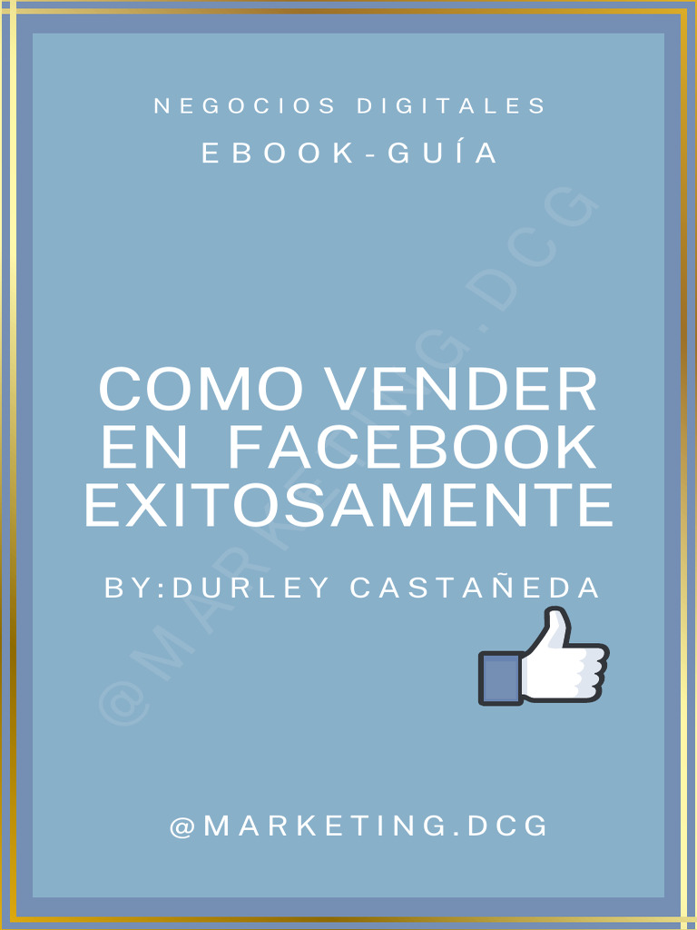 Vender en Facebook: Guía Práctica | PDF | Facebook