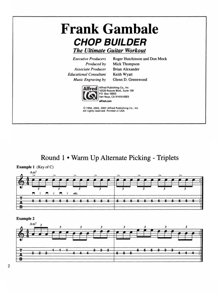Frank Gambale Chop Builder PDF