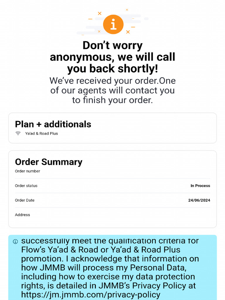 Order Confirmation | PDF