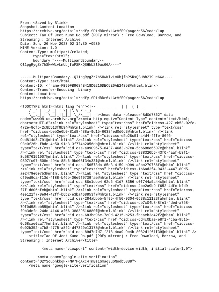 ♡専用ページ Tao of Jeet Kune Do | PDF | Icon (Computing) | Internet