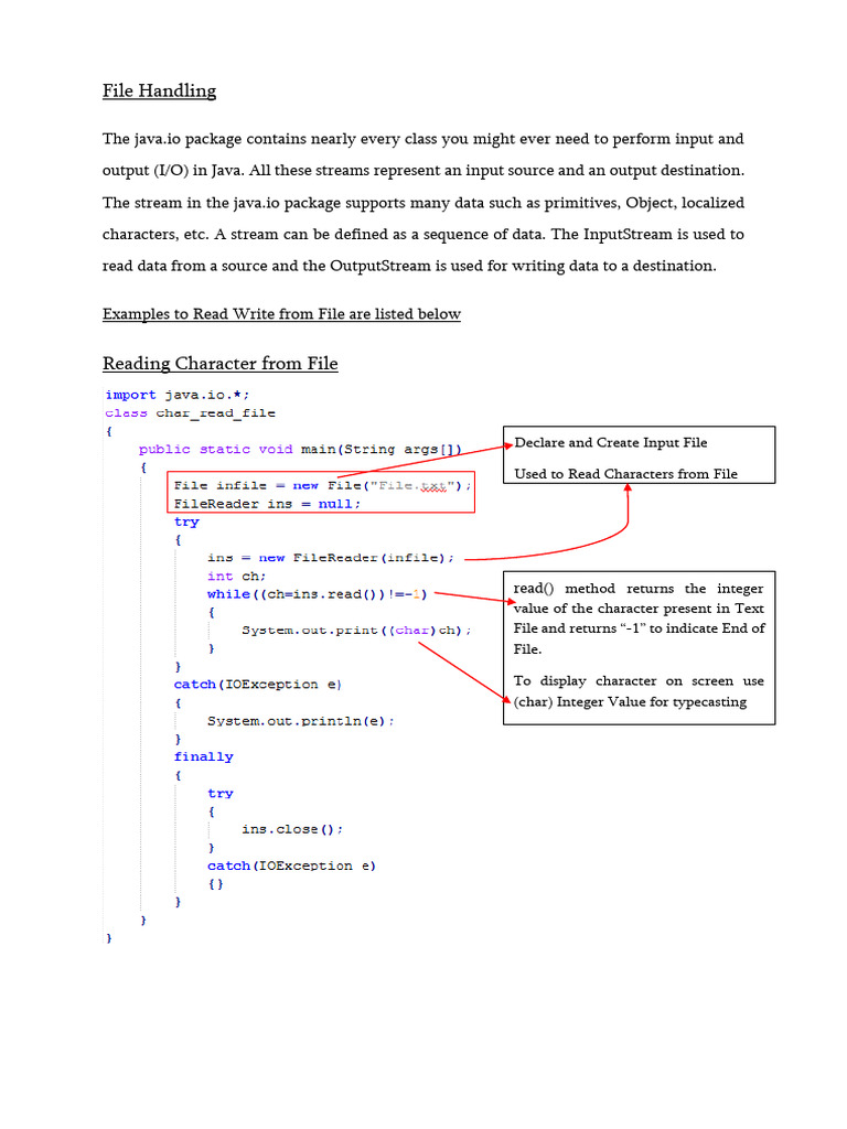 File in Java | PDF | Software Development | Computer Programming