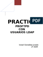 Practica ProFTPd Con Usuarios LDAP (Israel .G.J.)