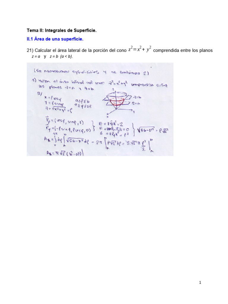 02 Ejercicios Tema II Con Respuestas OK | PDF | Zona | Cálculo