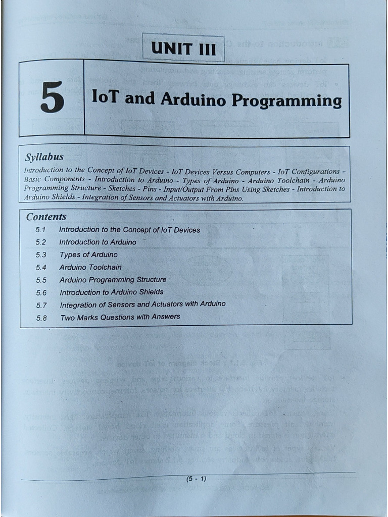 Iot Unit 3 | PDF