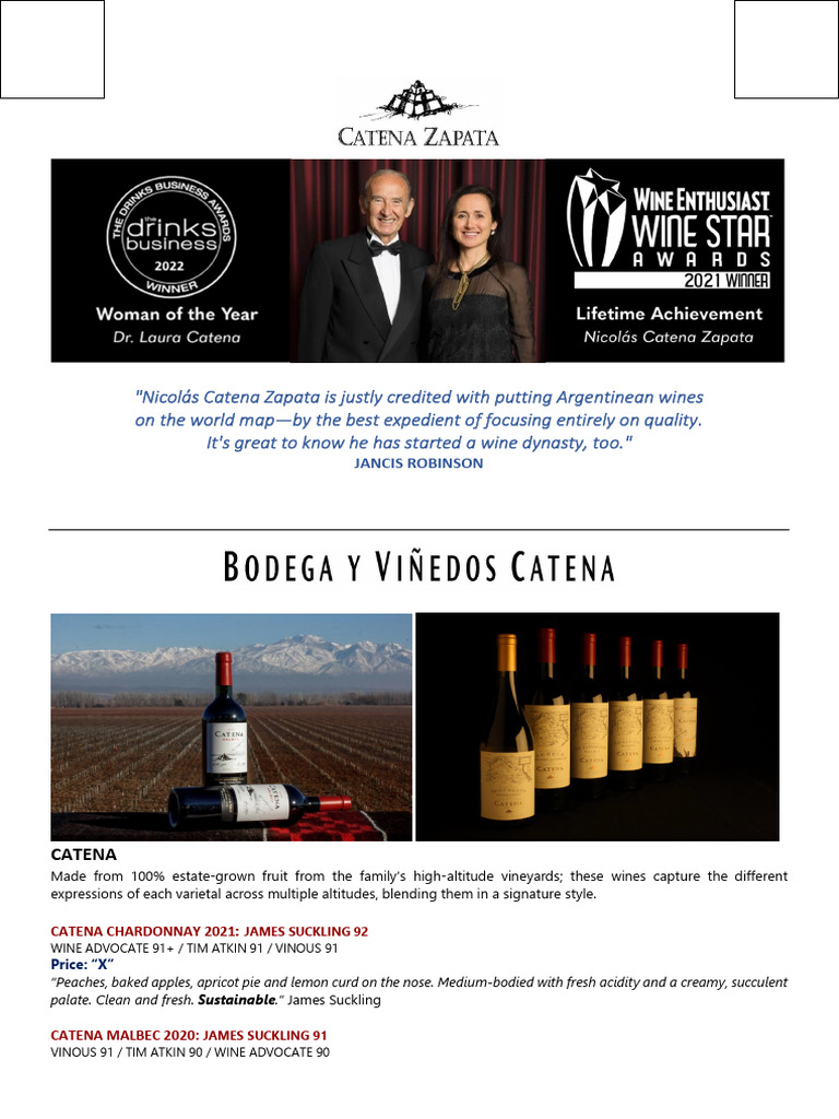 Current Wines in The Market 2022 | PDF | Wine | Vineyard