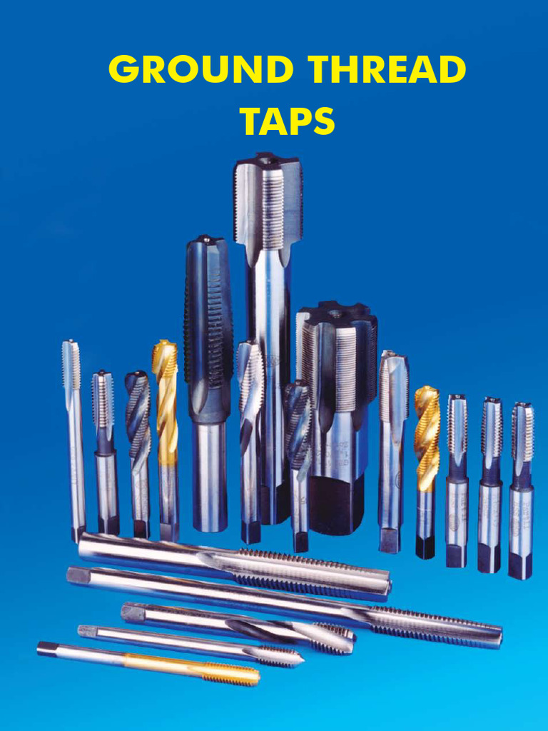 GroundThreadTapscatalogue195 231 | PDF | Screw | Metalworking