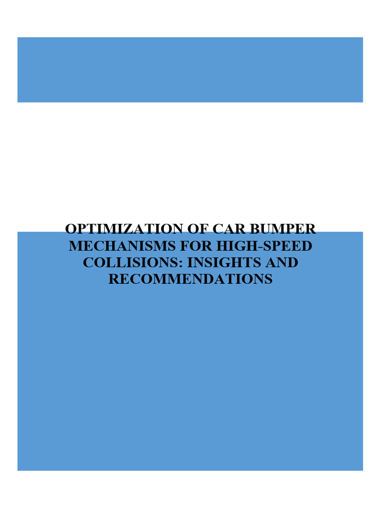 Saiteja Pdf Traffic Collision Young S Modulus