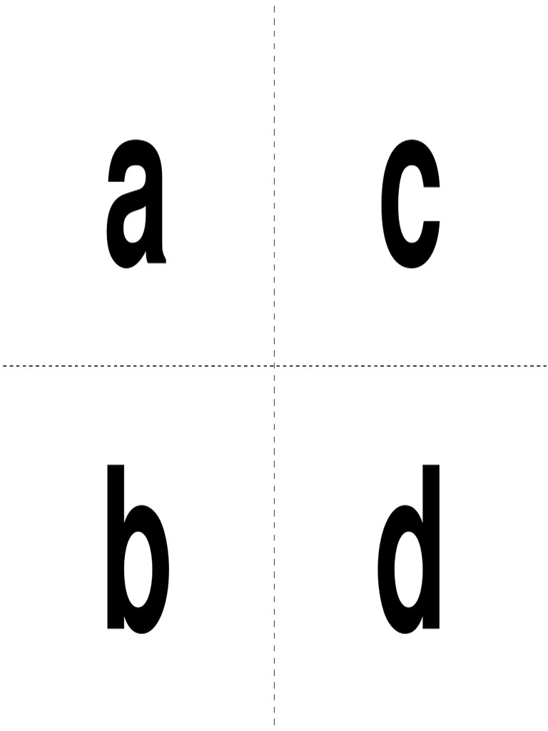 WorksheetWorks_AlphabetFlashcard_1 | PDF