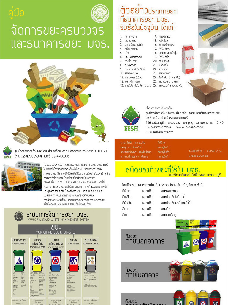 Municipal Solid Waste Management Manual | PDF