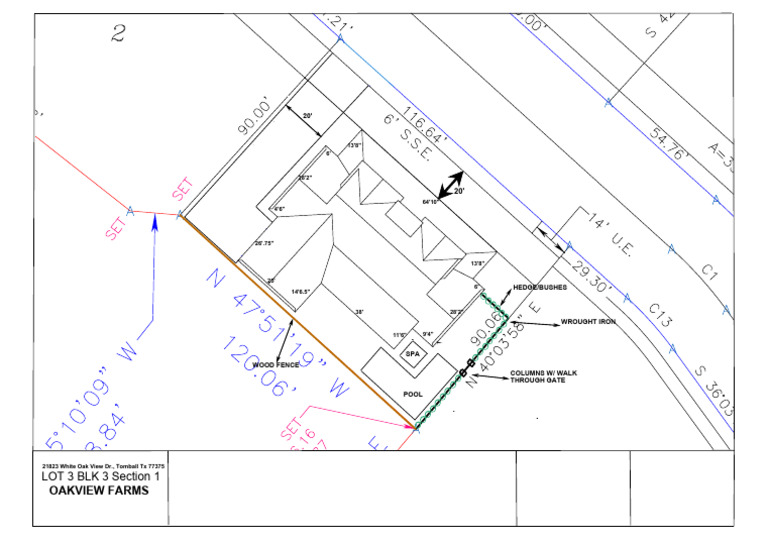 Pool-Spa Layout | PDF
