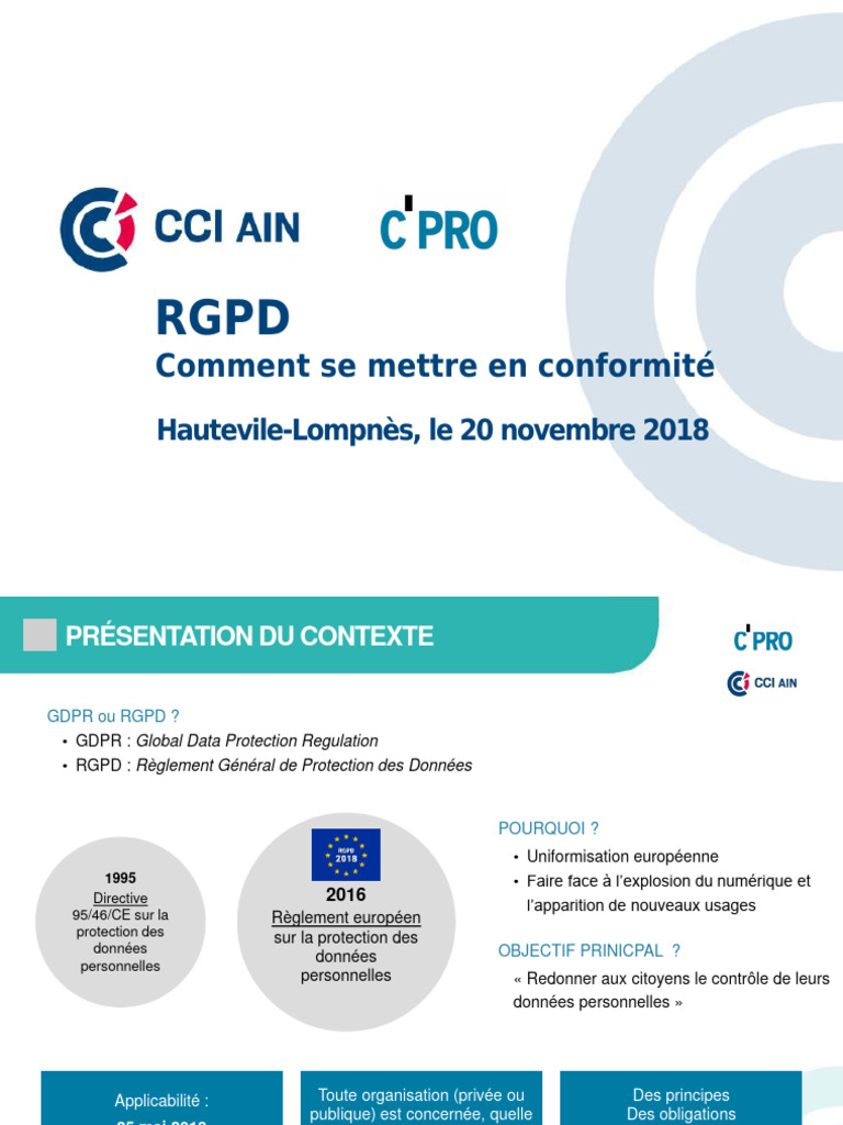 Conformité RGPD : Guide Pratique 2023 | PDF | Vie privée et ...