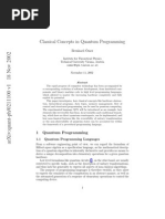 Bernhard Omer - Classical Concepts in Quantum Programming