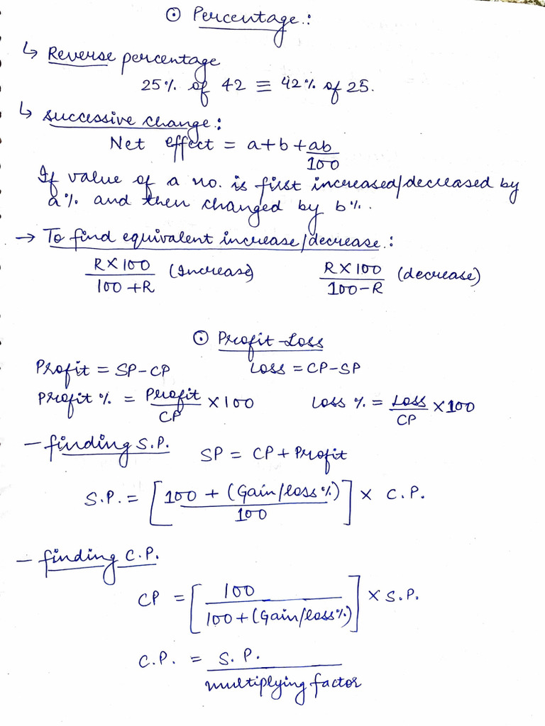 Parul Arora Revision Notes | PDF