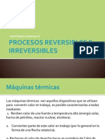 Procesos Reversibles e Irreversibles