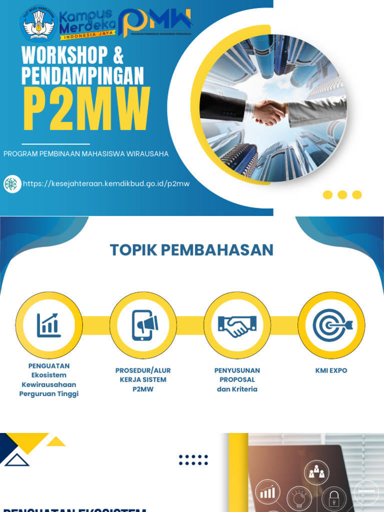 Panduan P2MW 2024 untuk Mahasiswa | PDF