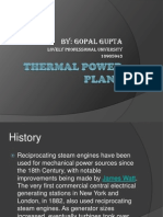 My Presentation On Thermal Power Plant