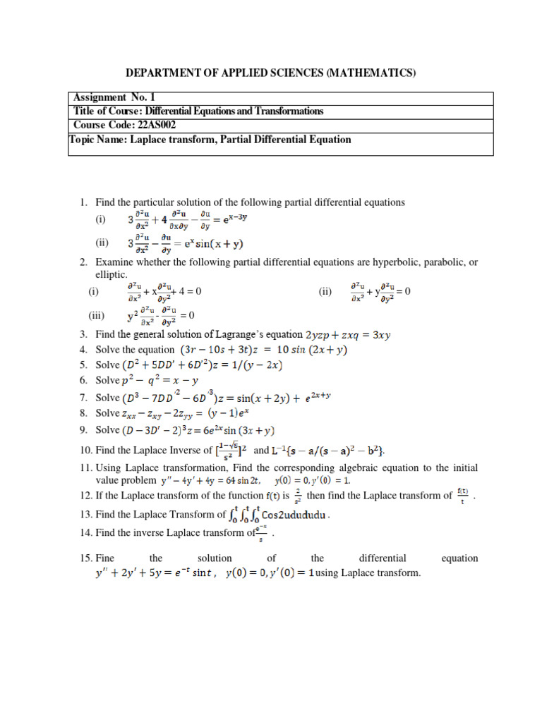 DET Assignment | PDF