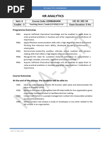 HRA Notes