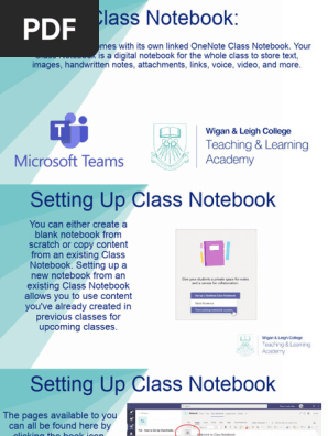 Class Notebook
