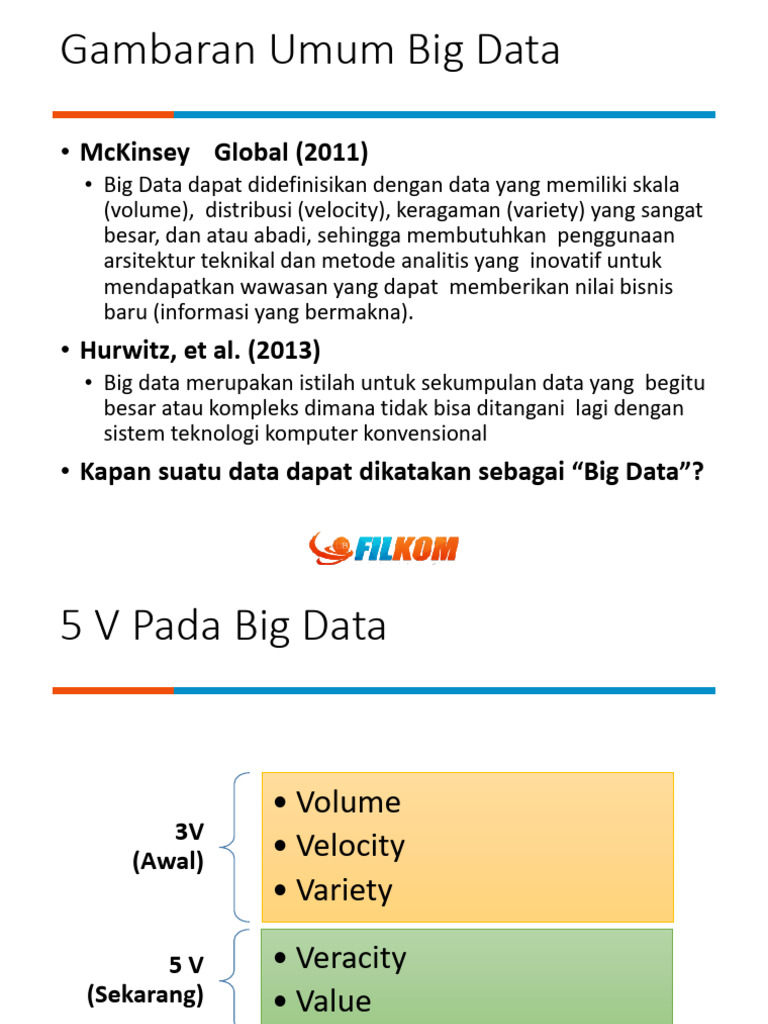 Memahami Konsep Big Data dan 5 V | PDF | Bisnis | Komputer