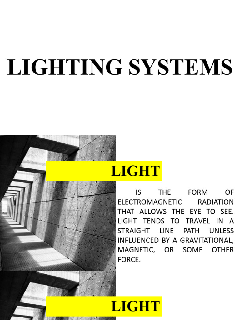 Understanding Lighting Systems and Behavior | PDF | Color | Light