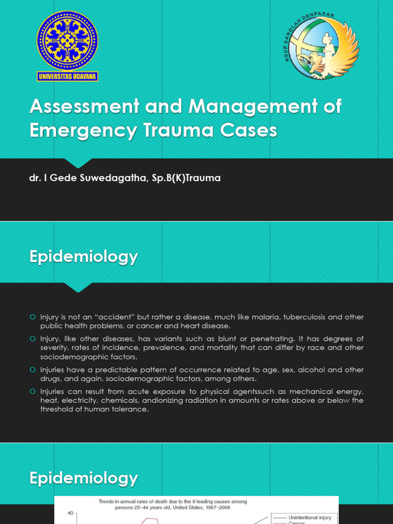 Assessment and Management of Emergency Trauma Cases | PDF | Major ...