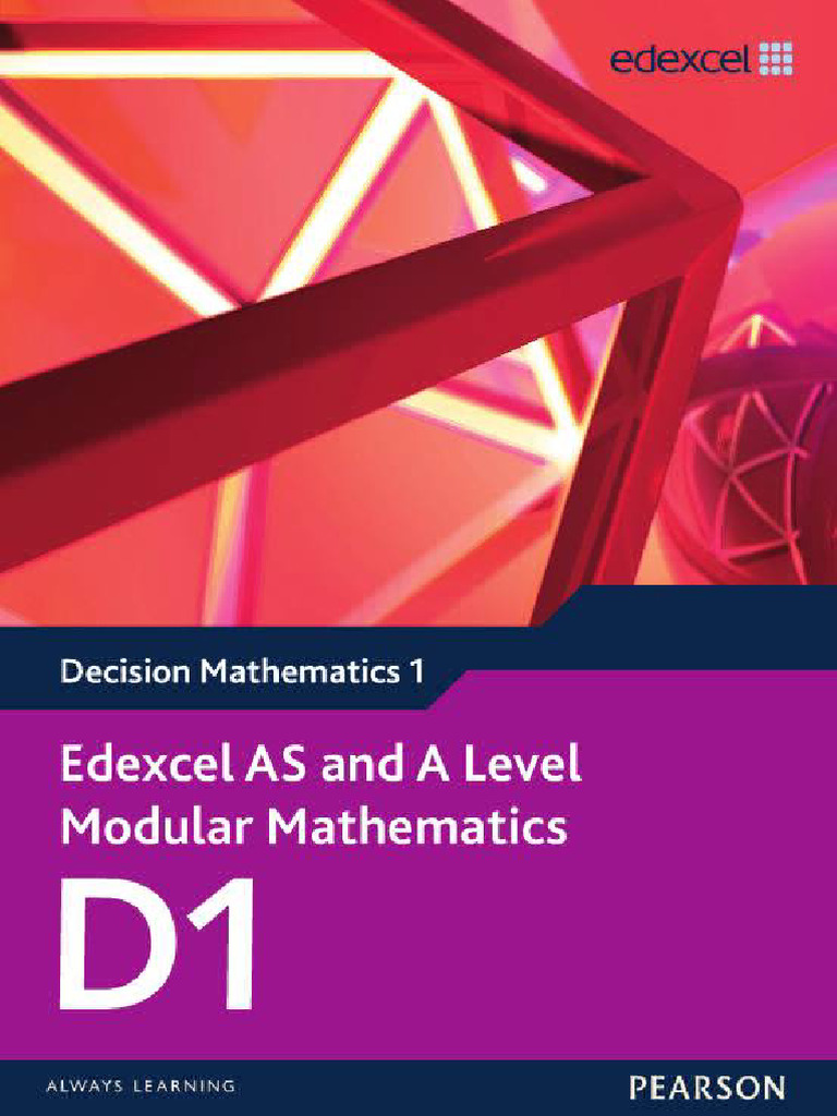Edexcel d1 Textbook | PDF