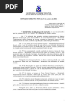Instrução Normativa nº 017-2002