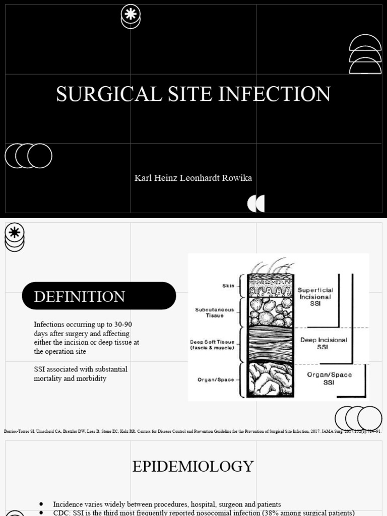 Surgical Site Infection Guide | PDF | Surgery | Infection