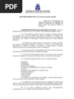 Instrução Normativa nº 013-2003