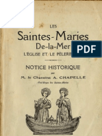 Les SAINTES MARIES de LA MER Notice Historique A Chapelle Marseille 1926
