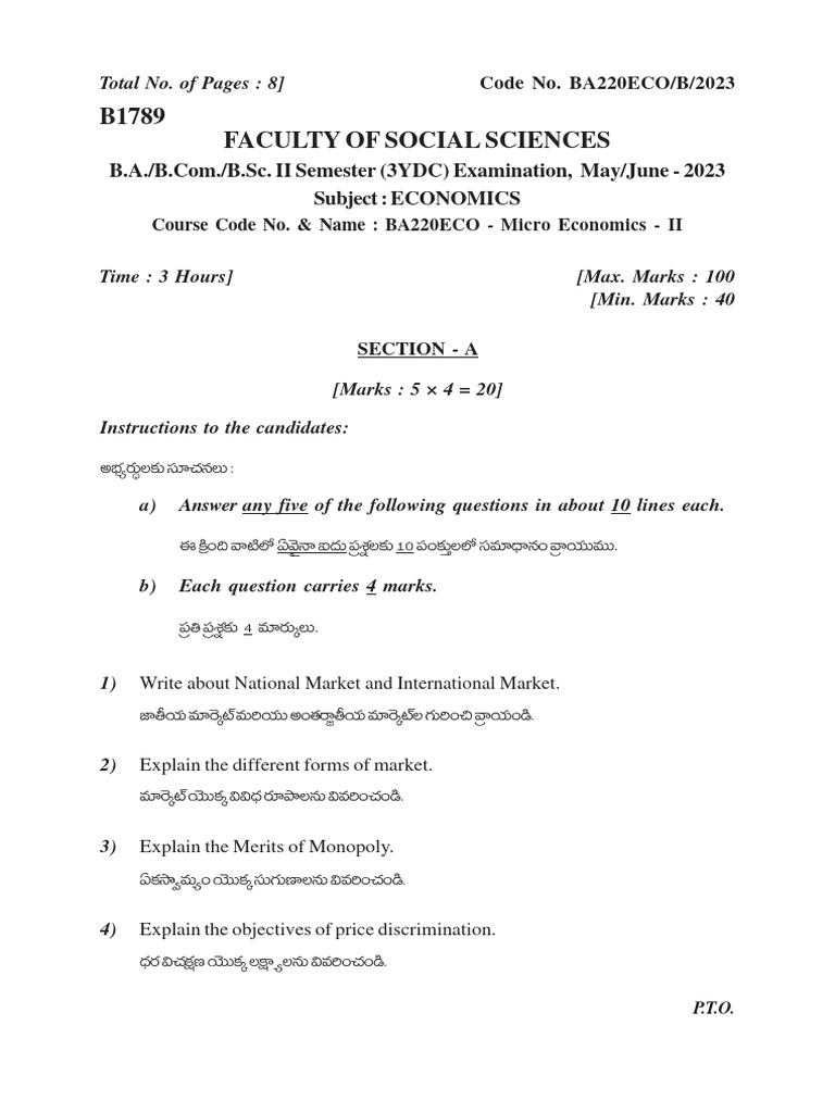Economics intelligence overview