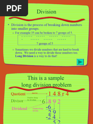 long division