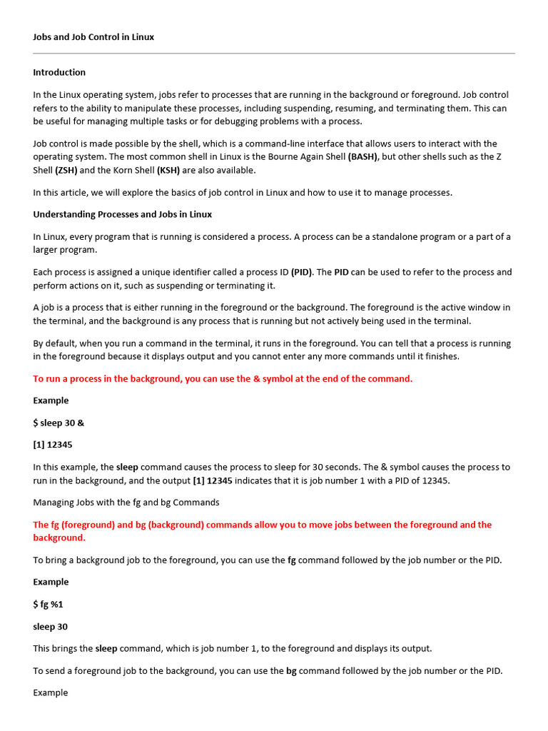 Unit-2 Part 2 | PDF | Shell (Computing) | Computer Science