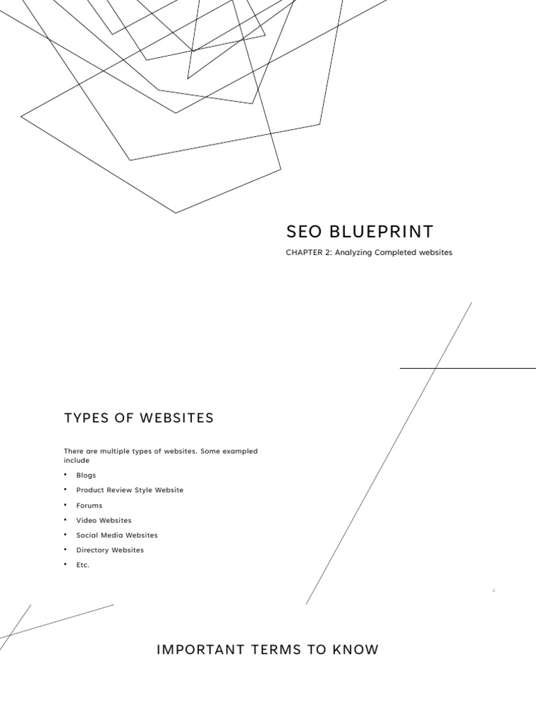 Analyzing Website Types and SEO Tools | PDF | Search Engine ...