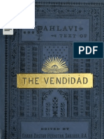 Pahlavi Vendidad by Sanjana