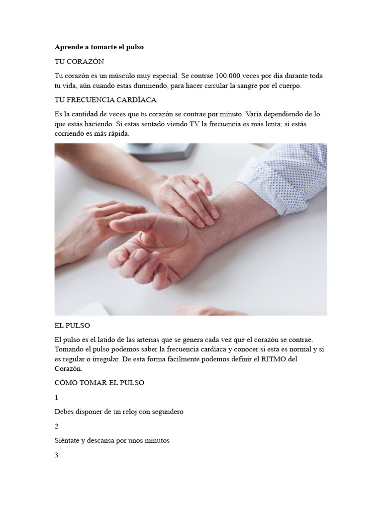 Pulso | PDF