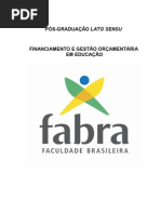 Resenha DE FINANCIAMENTO E GESTÃO....