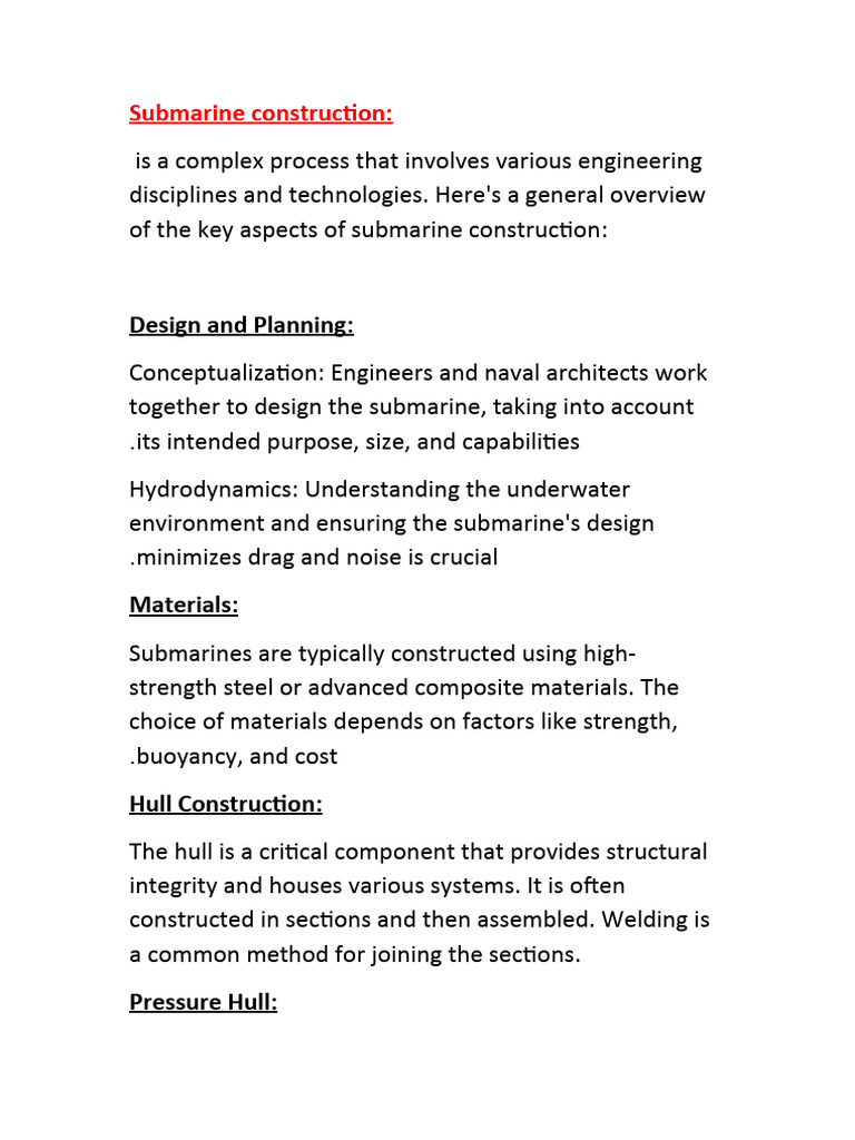 Submarine Download Free Pdf Submarines Watercraft