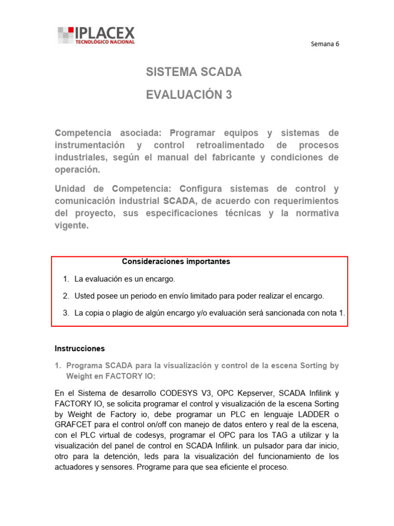 Programación SCADA para Control Industrial | PDF | Scada | Lenguaje de ...