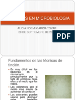 Tinciones en Microbiologia