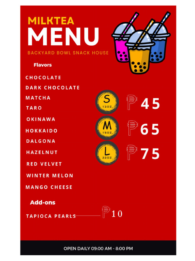 Milktea | PDF