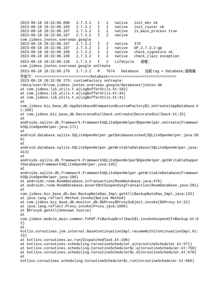 JNotes App Log Analysis 2023 | PDF | Information Technology Management ...