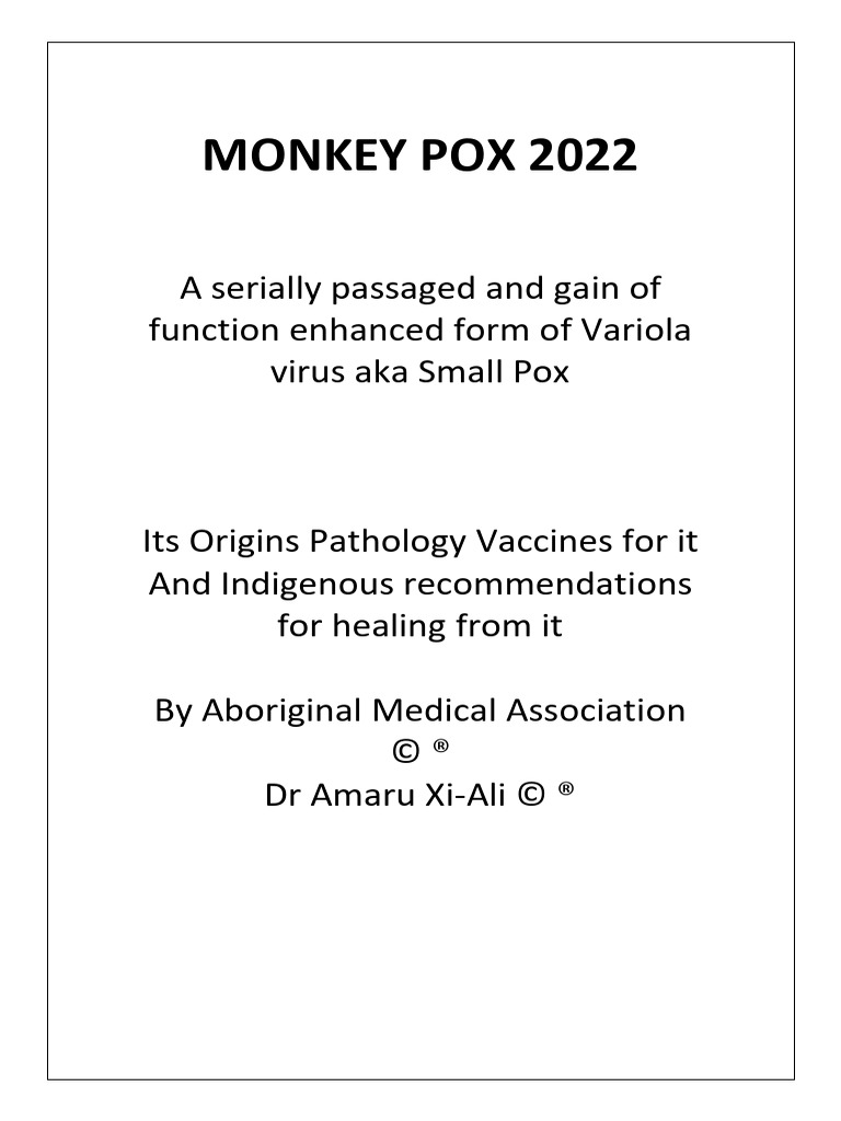 Monkeypox amaresearch pdf smallpox virus