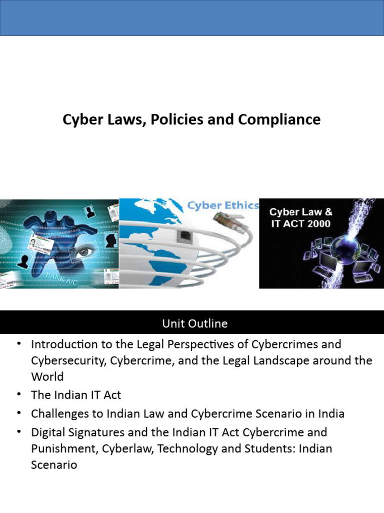 Cyber Laws and Cybercrime in India | PDF | Cybercrime | Security