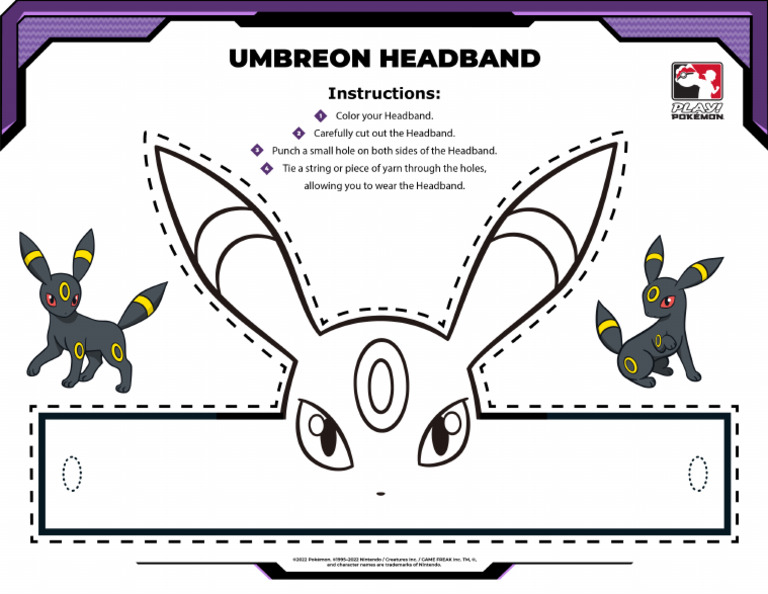 Headband-Umbreon Pikachu | PDF