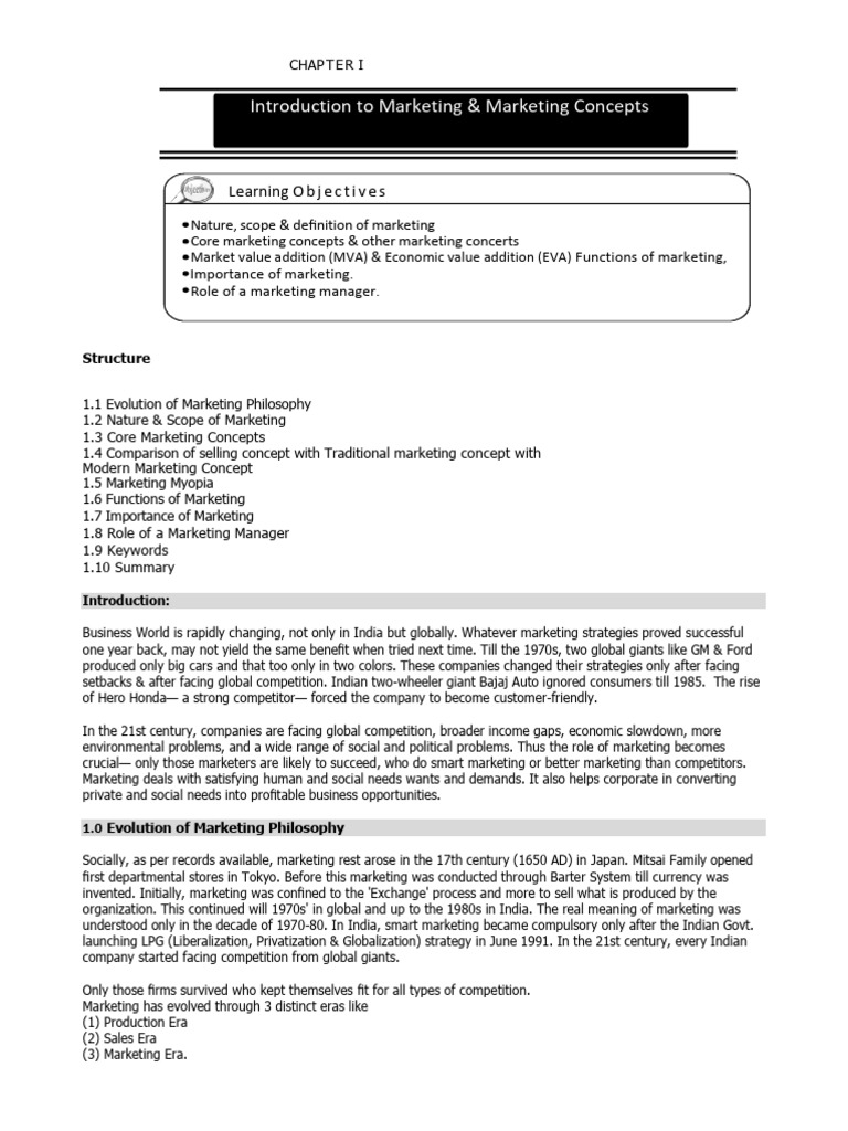 OMBC 202 - Marketing Management | PDF | Marketing | Market (Economics)